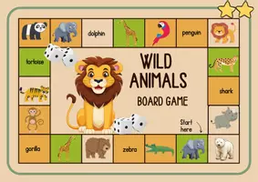 Aperçu - Jeux - Board Game 'Wild animals' (Looping principle) - Page 2