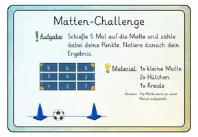 Vorschau - Arbeitsblätter - Fußball Challenge Stationskarten mit Laufzettel - Seite 2