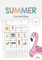 Vorschau - Mal- und Bastelvorlagen - SUMMER: XXL Materialpaket für den Englischunterricht (Sommer) - Seite 1