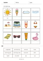 Vorschau - Mal- und Bastelvorlagen - SUMMER: XXL Materialpaket für den Englischunterricht (Sommer) - Seite 3