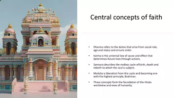 Vorschau - Präsentationen/Tafelbilder - Presentation: Hinduism – Faith History Culture for Secondary Education - Seite 3