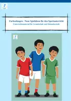 Vorschau - Spiele - Farbenfangen - Kleine Spiele für denn Sportunterricht - Deckblatt