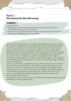 Vorschau - Arbeitsblätter - Gründe für das Scheitern der Weimarer Republik - Seite 1