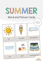 Vorschau - Poster - Summer / Sommer: 50+ Bildkarten auf Englisch (Flashcards & Tafelmaterial) - Deckblatt