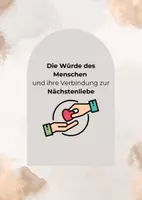 Vorschau - Arbeitsblätter - Die Würde des Menschen - Deckblatt