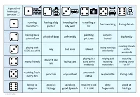 Vorschau - Spiele - Throw the dice - Würfelübung - jobs and skills - Seite 3