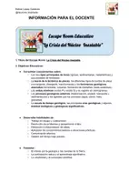 Vista previa - Unidades / Secuencias / Situaciones de Aprendizaje - GAMIFICACIÓN: ESCAPEROOM "LA CRISIS DEL NÚCLEO INESTABLE" - página 1