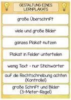 Vorschau - Poster - Lernplakate gestalten und präsentieren: Kriterienaushänge für den Klassenraum (Referat und Vortrag) - Seite 2