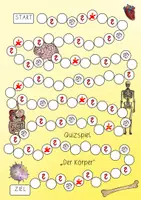 Vorschau - Spiele - Körper / Organe: Quizspiel (Brettspiel) - Sachunterricht - Kl. 3/4 - Seite 2