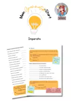 Vorschau - Arbeitsblätter - Imperativ - Deckblatt
