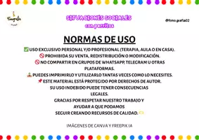 Vista previa - Tarjetas / Manipulativos - Situaciones sociales - página 2