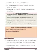 Vorschau - Arbeitsblätter - Kommas bei Appositionen, nachgestellten Adjektiven und Erläuterungen. - Seite 3