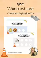 Vorschau - Poster - Wunschstunde für den Sportunterricht (Belohnungssystem) - Seite 1