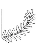 Vorschau - Mal- und Bastelvorlagen - Prickelbilder / Fensterbilder Thema Tannenzweige - Grundschule - Bastelvorlagen - Seite 2