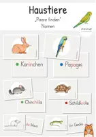 Aperçu - Jeux - Haustiere: Paare finden (Allemand) Deutsch - Page de couverture