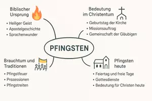 Vorschau - Arbeitsblätter - Arbeitsblatt "Pfingsten" + Onlineübung & MP3 + Mindmap + Infografik - Seite 3