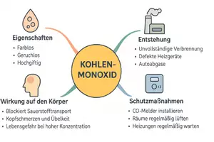Vorschau - Arbeitsblätter - Lernposter + Arbeitsblätter zum Thema "Kohlenmonoxid" + Lösung & MP3 + Mindmap + Infografik - Seite 3