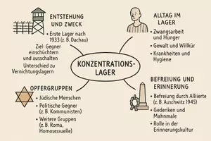 Vorschau - Arbeitsblätter - Lernposter + Arbeitsblatt "Konzentrationslager" + Onlineübung & MP3 + Mindmap + Infografik - Seite 3