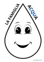 anteprima - Esercizi - Parole della famiglia ACQUA - CL. PRIMA - Pagina di copertina