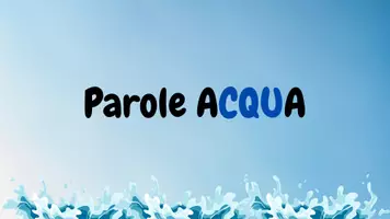 anteprima - Esercizi - Parole della famiglia ACQUA - CL. PRIMA - Pagina 3