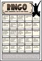 Vorschau - Spiele - Bingo | Spiel Schuljahresbeginn | Klasse 6-8 - Seite 1