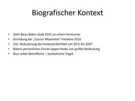 Vorschau - Präsentationen/Tafelbilder - Prostatakrebs bei Joe Biden – Präsentation für den Politik- und Biologieunterricht - Seite 3