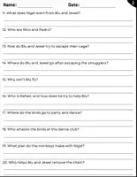 Vorschau - Arbeitsblätter - Movie Guide : Rio (2011) - Questions and Activities with Answers - Seite 2