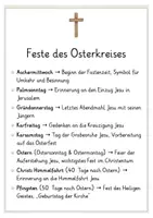 Aperçu - Présentation / Support pour le tableau - Allemand Deutsch Religion - Feiertage im Kirchenjahr Bildkarten - Page 3