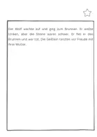 Vorschau - Arbeitsblätter - Märchen vereinfacht als Geschichten differenziert mit Grammatikaufgaben - Seite 2