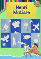 Vorschau - Mal- und Bastelvorlagen - Kunst Grundschule, Scherenschnitt wie Henri Matisse - Deckblatt