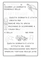 anteprima - Esercizi - GIORNATA MONDIALE DELLE TARTARUGHE MISSIONI MATEMATICHE - Pagina 1