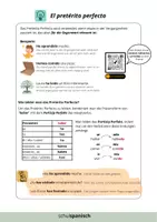 Vorschau - Arbeitsblätter - "El pretérito perfecto" - Spanisch sprechen - Seite 2