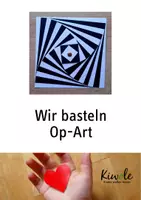 Vorschau - Mal- und Bastelvorlagen - Wir basteln eine Op-Art Verfolgungskurve! - Deckblatt