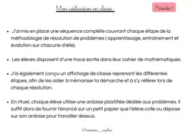 Aperçu - Présentation / Support pour le tableau - Méthodologie résolution de problèmes - cycle 2 et 3 - Page 2