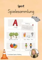 Vorschau - Bildkarten - Spiele-Sammlung für den Sportunterricht - Seite 1