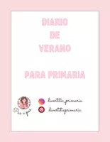 Vista previa - Unidades / Secuencias / Situaciones de Aprendizaje - Mi diario de verano - Portada