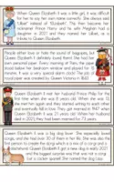 Vorschau - Arbeitsblätter - Queen Elizabeth II - Reading Comprehension - Seite 1