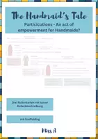 Vorschau - Arbeitsblätter - The Handmaid's Tale: Particicutions as an act of empowerment? - Deckblatt