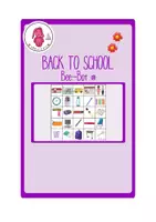 Vorschau - Bildkarten - Bee-Bot® Bodenmatte Zurück zur Schule aktivität (Programmieren) - Seite 1
