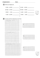 Vorschau - Klassenarbeiten - Mathearbeit Nr. 4 Klasse 4 - Seite 1
