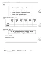 Vorschau - Klassenarbeiten - Mathearbeit Nr. 4 Klasse 4 - Seite 3