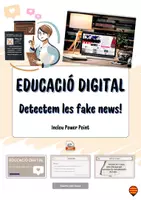 Vista previa - Unidades / Secuencias / Situaciones de Aprendizaje - Detectem les fake news! Recurs complet amb teoria, activitats i presentació per a l’ESO - Portada