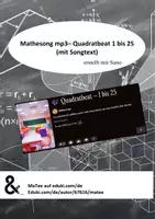 Vorschau - Spiele - Mathesong - Quadratzahlen von 1 bis 625 - Deckblatt