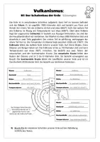 Vorschau - Arbeitsblätter - Erdkunde: Vulkanismus - Schalenbau der Erde - Seite 3