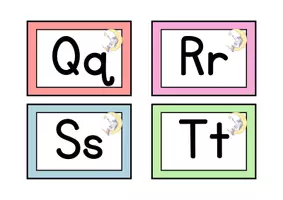 Попередній перегляд - English alphabet | Англійський алфавіт. Картки. - Обкладинка