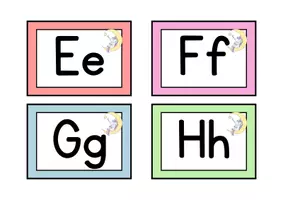 Попередній перегляд - English alphabet | Англійський алфавіт. Картки. - Сторінка 2