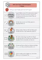 Vorschau - Poster - Wort der Woche: Aufgaben zum Würfeln & Beispielwörter - Seite 2