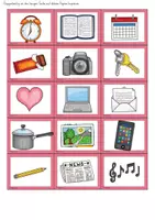 Vorschau - Poster - Wort der Woche: Aufgaben zum Würfeln & Beispielwörter - Seite 3