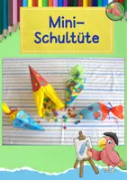 Vorschau - Mal- und Bastelvorlagen - Kunst Klasse 1, meine Schultüte / Zuckertüte, Schulanfang - Deckblatt