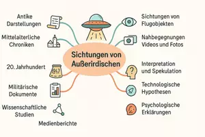 Vorschau - Arbeitsblätter - Arbeitsblätter zum Thema "Ist jemand ein Lügner, wenn er Außerirdische gesehen haben will?" + Lösung & MP3 + Mindmap - Seite 1